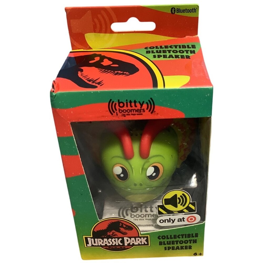 Jurassic Park Bitty Boomers Collectible Bluetooth Speaker Dinosaur Wireless